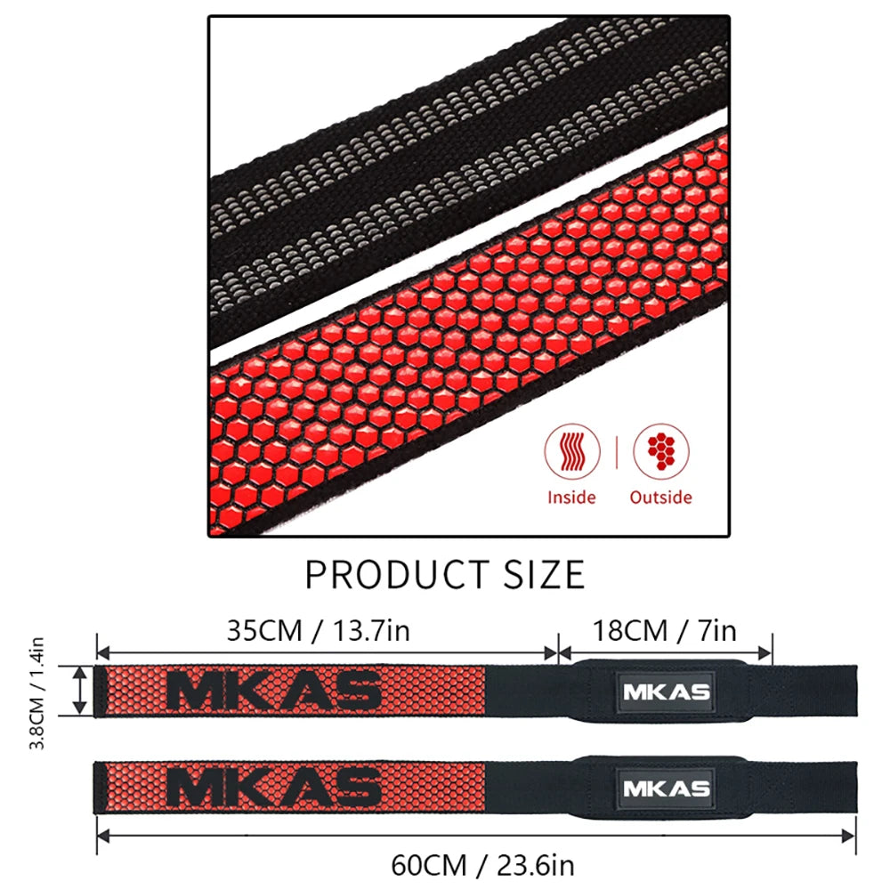Weight Lifting Straps Straps de Levantamiento | Antideslizantes, Acolchados y Resistentes