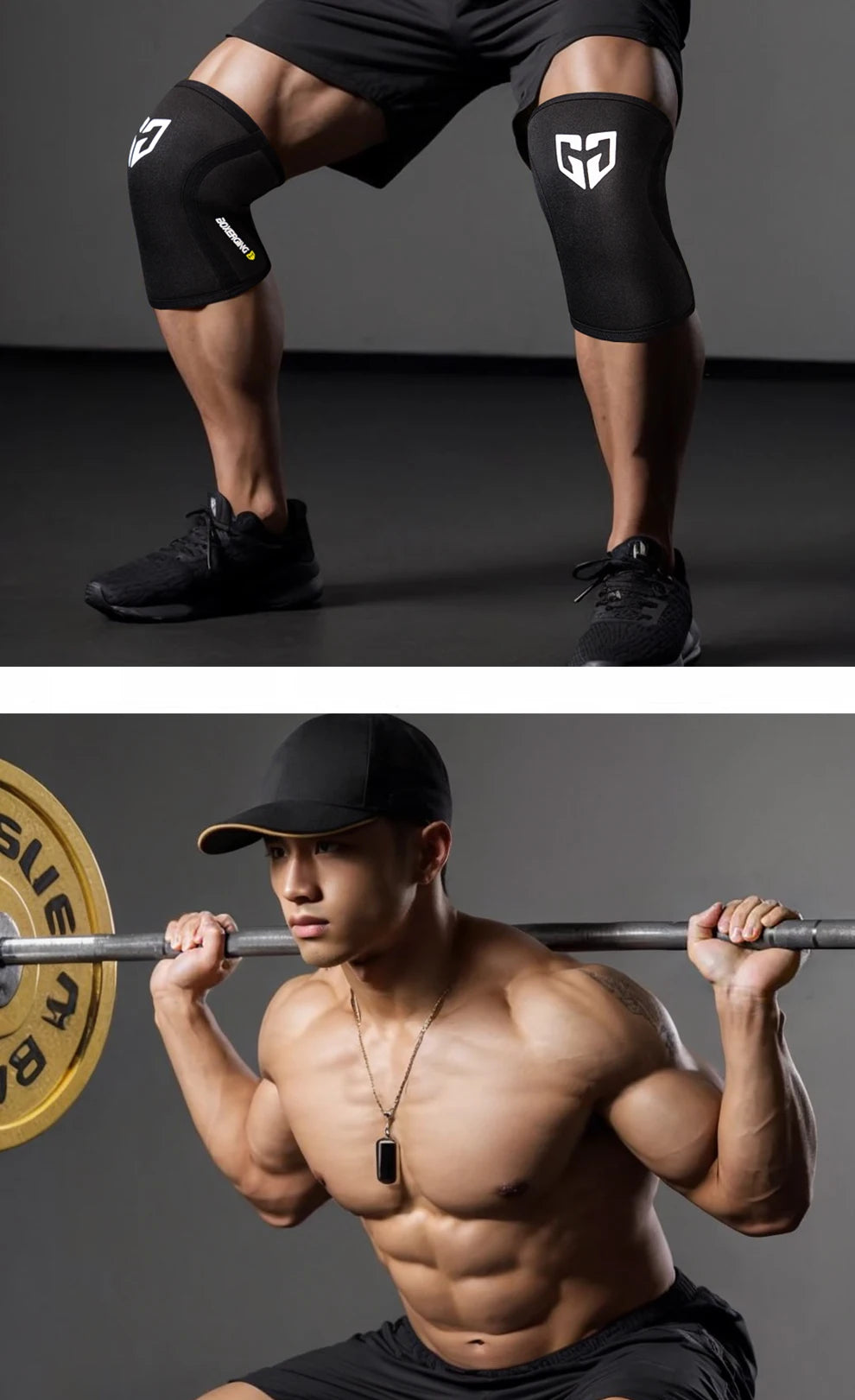 Rodilleras de Compresión Deportivas | CrossFit, Powerlifting y Running