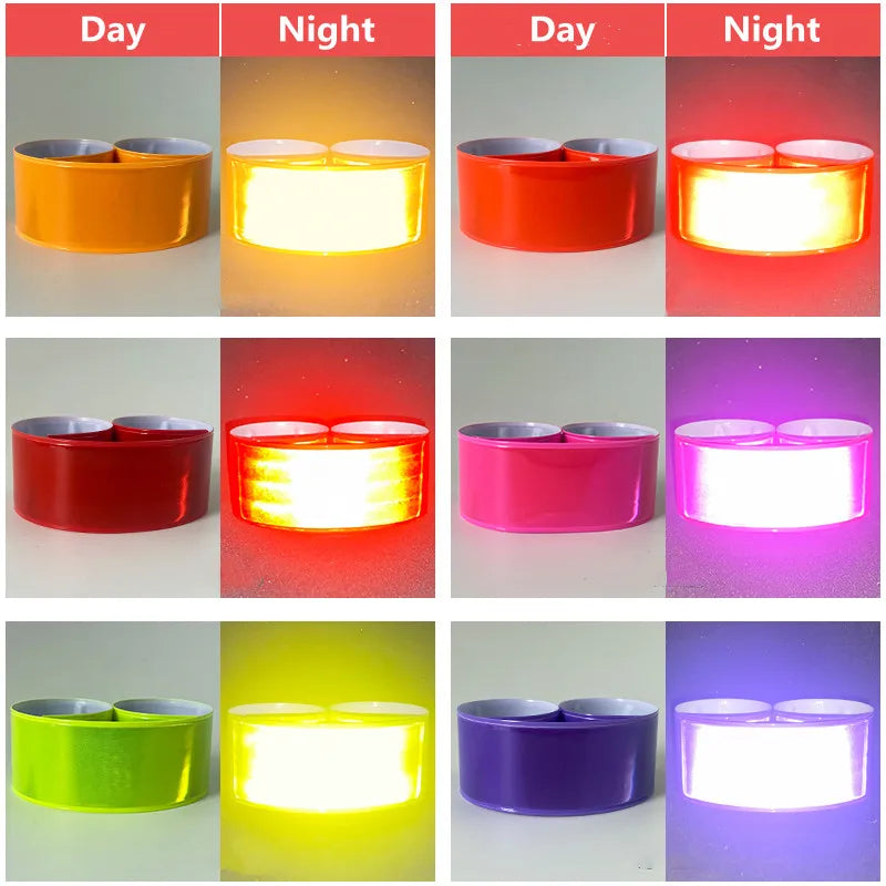 Bandas Reflectantes para Running | Alta Visibilidad y Seguridad Nocturna