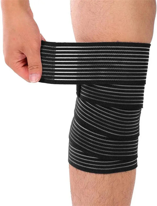 Venda elástica para compresión de rodilla | Soporte deportivo