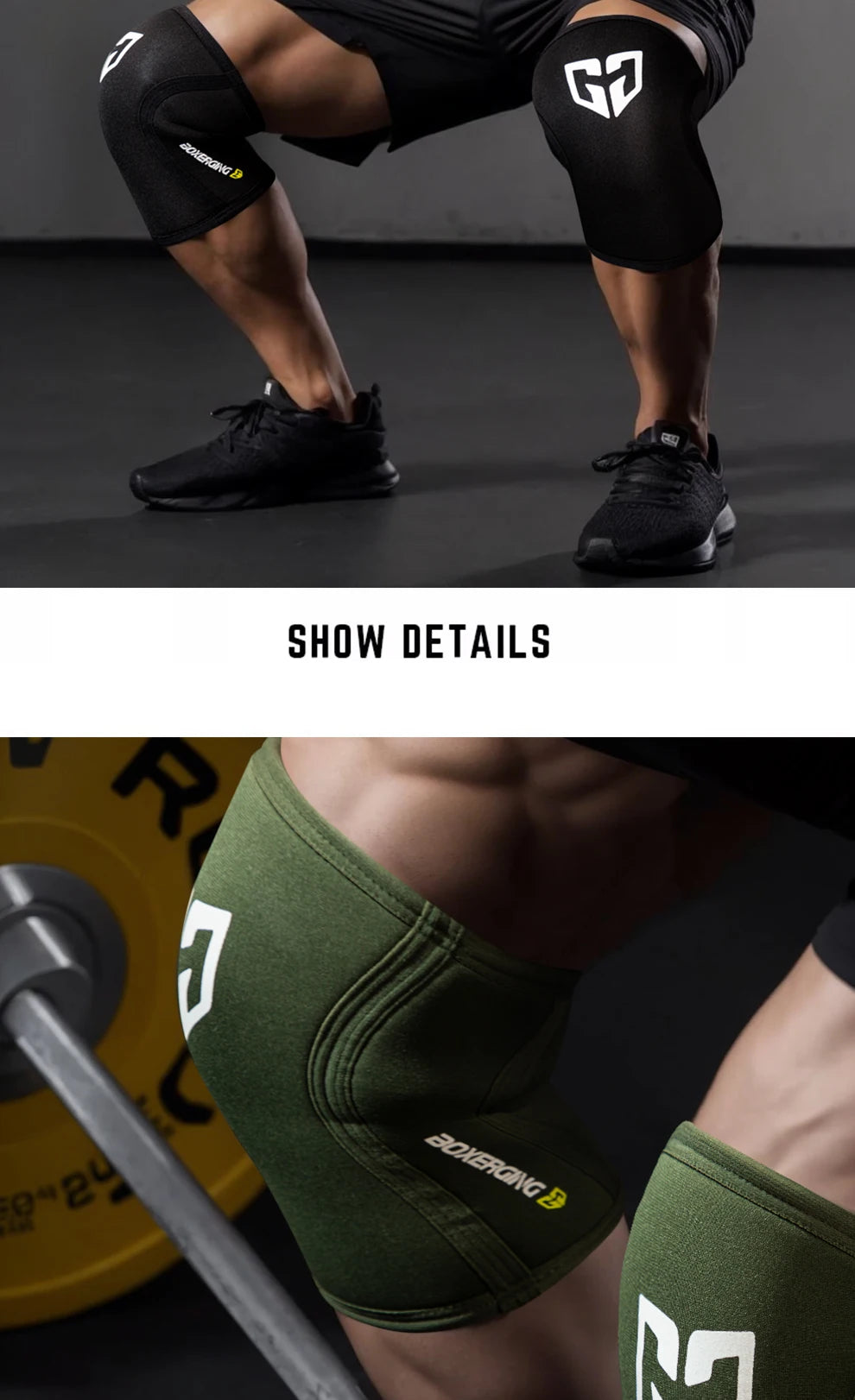 Rodilleras de Compresión Deportivas | CrossFit, Powerlifting y Running