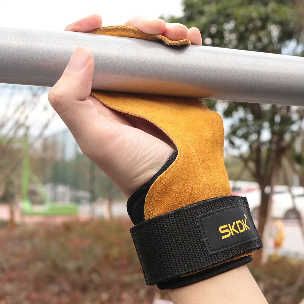 Grips de Cuero para Entrenamiento | CrossFit, Gimnasio y Halterofilia
