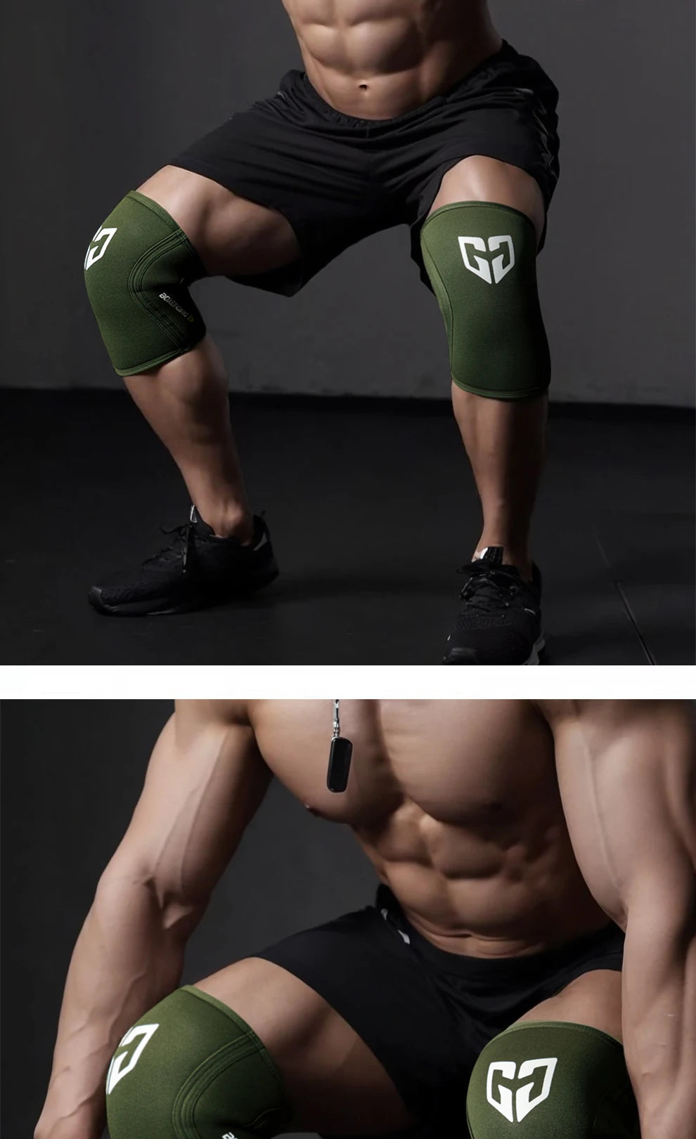Rodilleras de Compresión Deportivas | CrossFit, Powerlifting y Running
