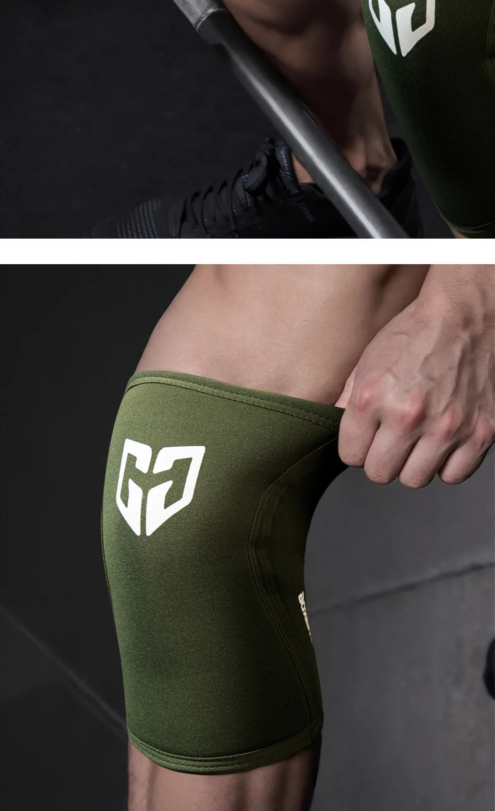 Rodilleras de Compresión Deportivas | CrossFit, Powerlifting y Running