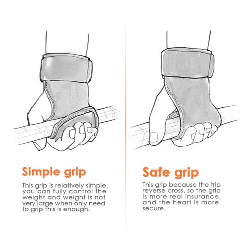 Grips de Cuero para Entrenamiento | CrossFit, Gimnasio y Halterofilia