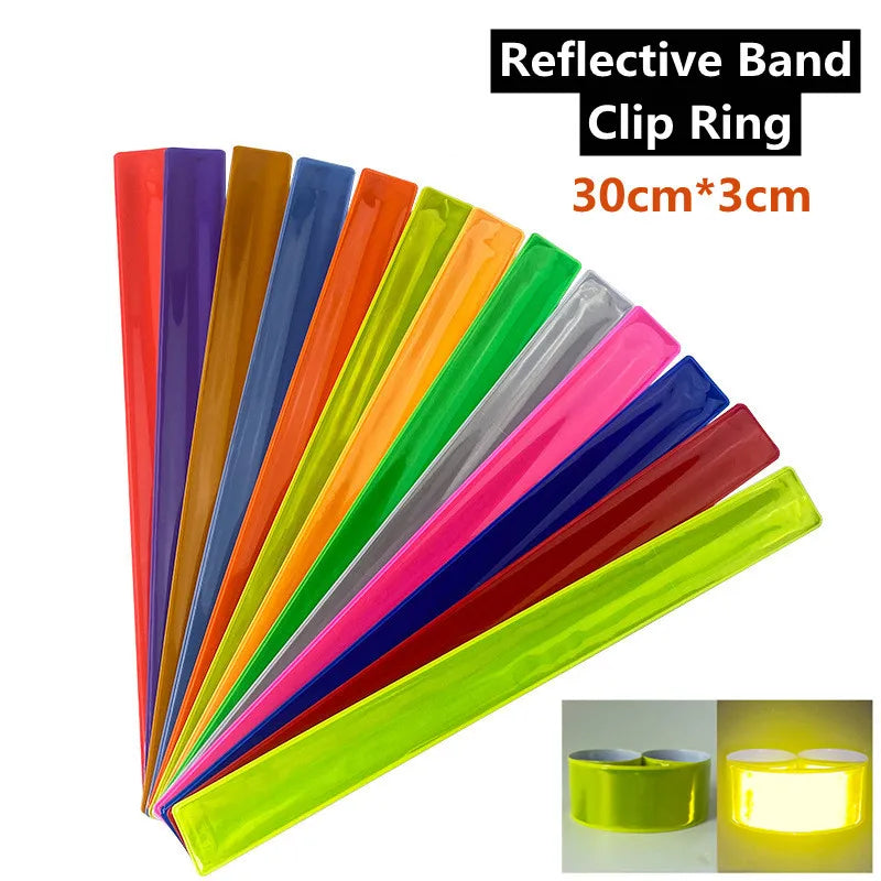 Bandas Reflectantes para Running | Alta Visibilidad y Seguridad Nocturna