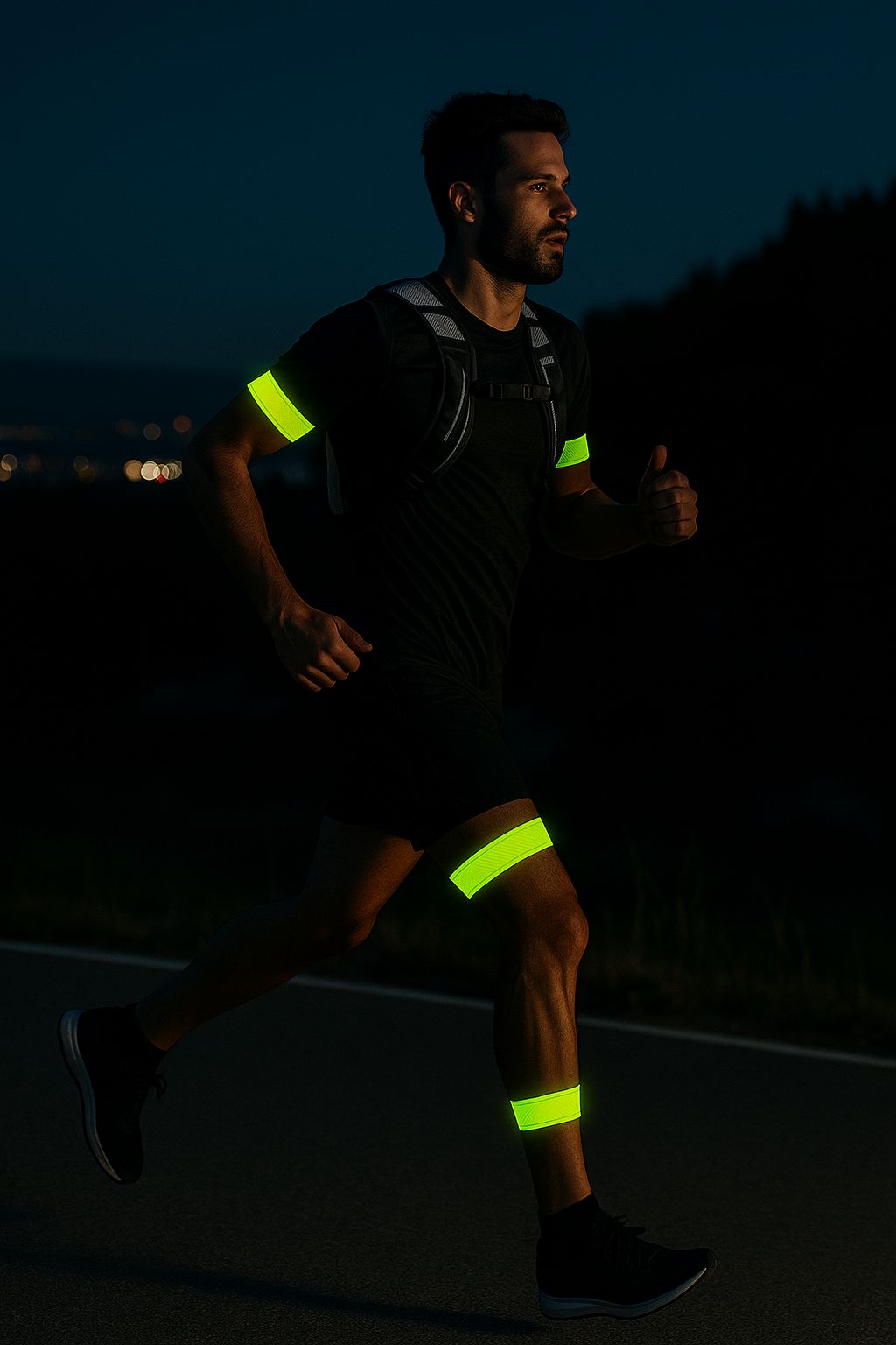 Bandas Reflectantes para Running | Alta Visibilidad y Seguridad Nocturna
